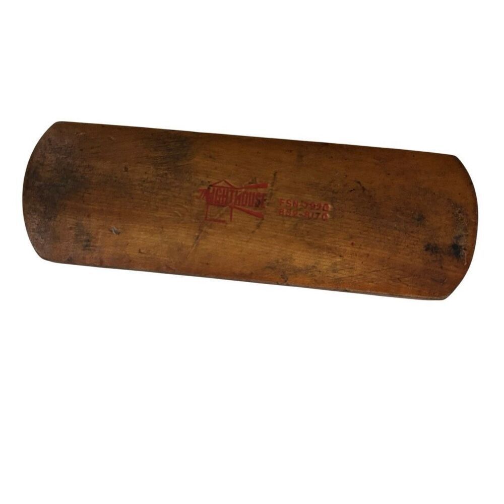 The Lighthouse Vintage Wooden Shoe Shine Brush
